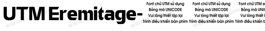 UTM Eremitage字体转换